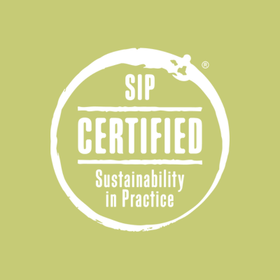 SIP Certified Logo - White